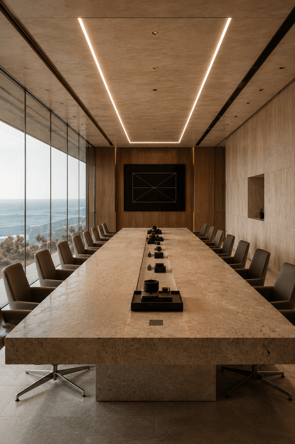 Minimal architectural interior — methodological rigor