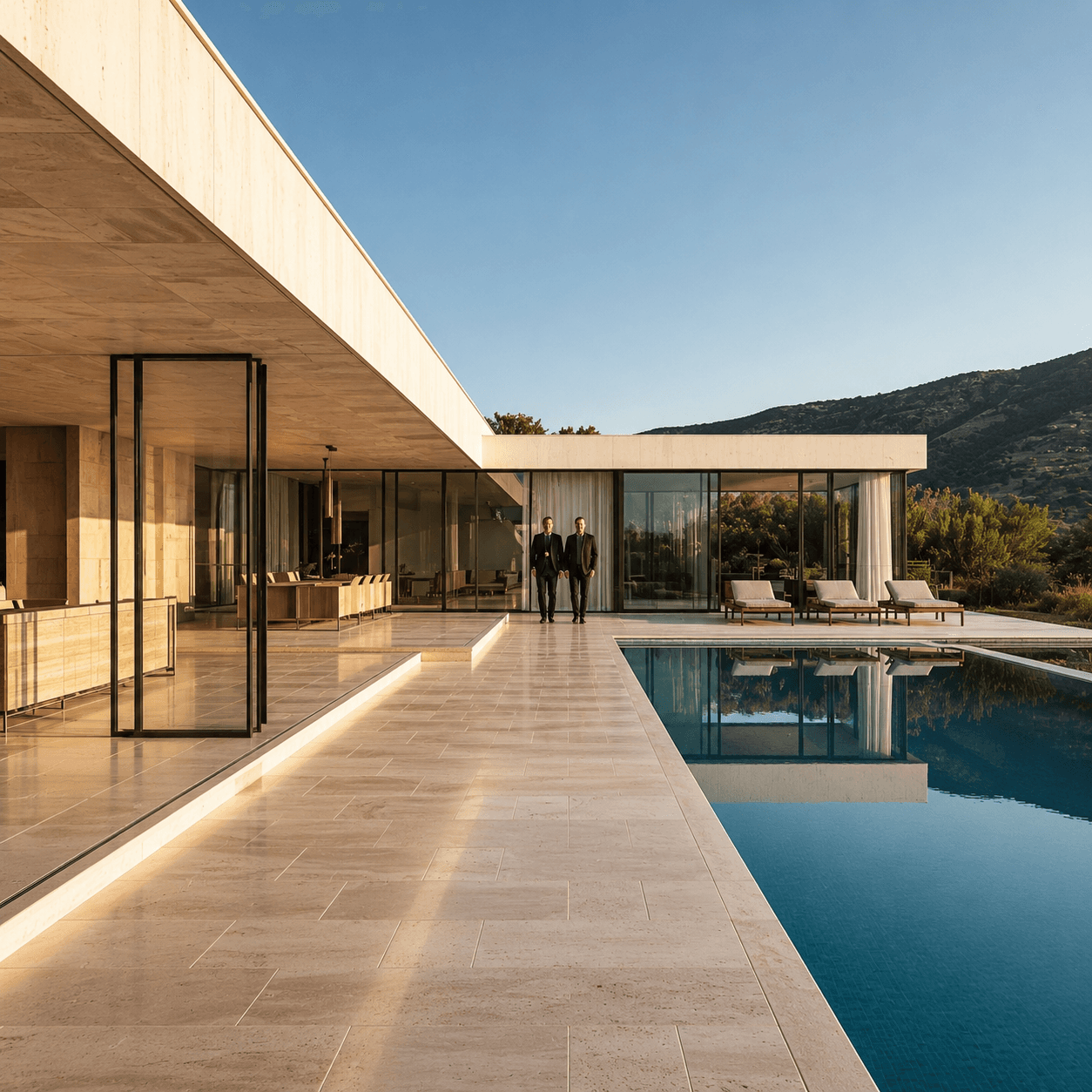 Luxury residential architecture — real estate and hospitality